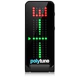 TC Electronic POLYTUNE CLIP BLACK Afinador de clip polifónico negro lustroso con afinación True...