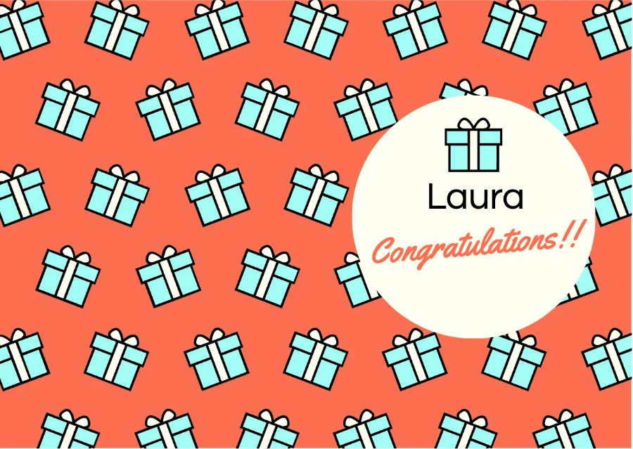 Personalised guitar lessons gift card in Barcelona with the recipient's name